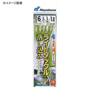 ハヤブサ(Hayabusa) ライトタックル 落し込み ケイムラ&ホロフラッシュ 4本鈎 SS428