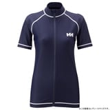 HELLY HANSEN(ヘリーハンセン) S/S FULL-ZIP RASHGUARD HE81512 ラッシュガード(メンズ)