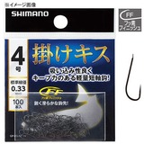 シマノ(SHIMANO) RG-NK1N 掛けキス HOOK 100本 412232 バラ針