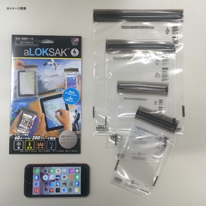 LOKSAK(ロックサック) モバイルセット(XS･スマホL･ミニタブ･タブレット各1) ALOKD4-ITM
