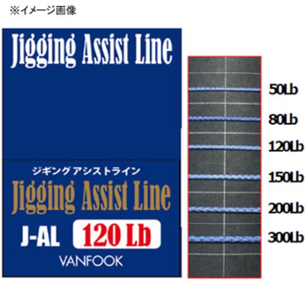 ヴァンフック(VANFOOK) ジギングアシストライン 6m J-AL ジギング用PEライン