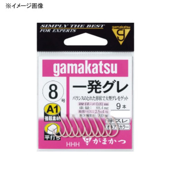 がまかつ(Gamakatsu) A1(エーワン) 一発グレ 66724 バラ針