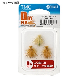 ティムコ(TIEMCO) 完成品フライセット ドライフライセレクション Ｄ-０２セット＃１２ エルクヘアカディス ライトカラー 138000000010