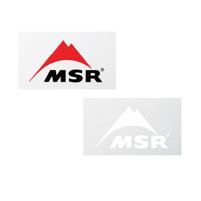 MSR(エムエスアール) 【国内正規品】MSRステッカー(2枚セット