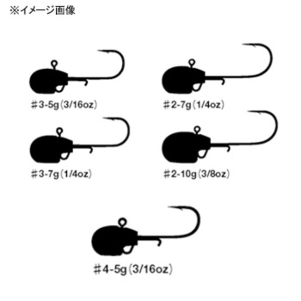 カツイチ(KATSUICHI) DECOY ボトムドライブ SV-53 82459 ワームフック(ジグヘッド)