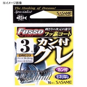 ささめ針(SASAME) カン付グレ（ＴＣ フッ素コート） ５号 DRG22