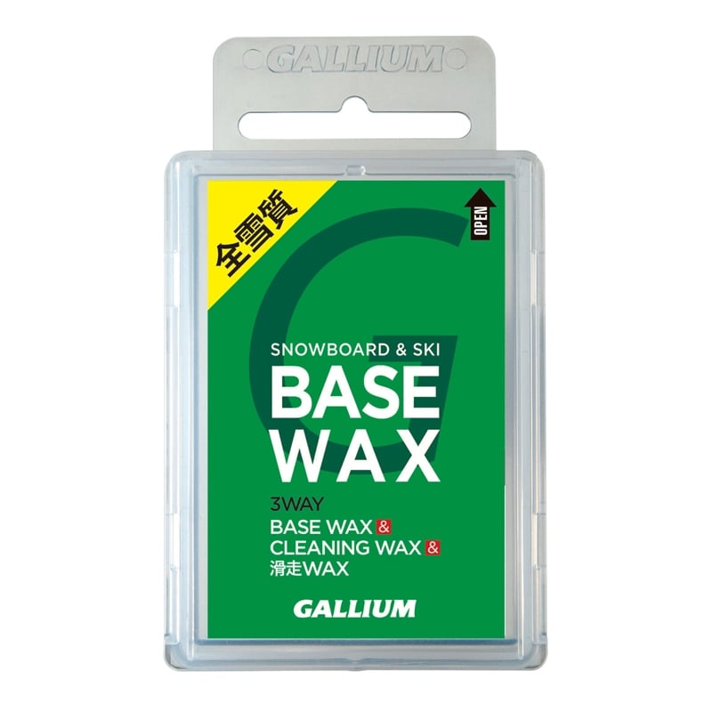 GALLIUM(ガリウム) BASE WAX SW2132 ベースワックス オールラウンド 全雪質 U-6948｜アウトドア用品・釣り具通販はナチュラム