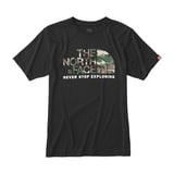 THE NORTH FACE(ザ･ノース･フェイス) S/S CAMOUFLAGE LOGO TEE Men’s NT31622 【廃】メンズ速乾性半袖Tシャツ