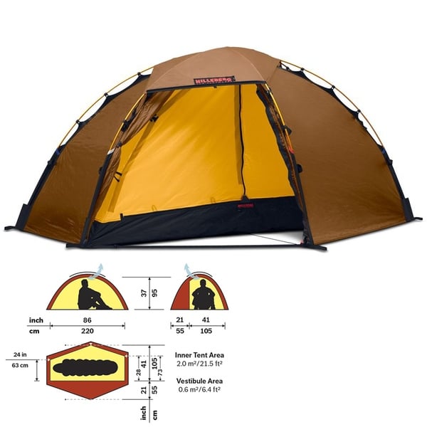 HILLEBERG(ヒルバーグ) テント Soulo 12770084116000 ツーリング&バックパッカー