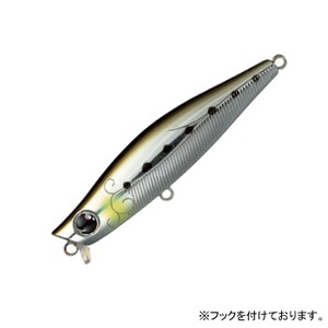 ●サイズ：87mm●潜行レンジ：水面直下-20cm●フック仕様：ST-46＃3トレブル、リング＃3●アデルトロピカルフィッシュ/アデルブラックファイヤー/アデルライトニングイワシ/イワシＳゴールド/キ