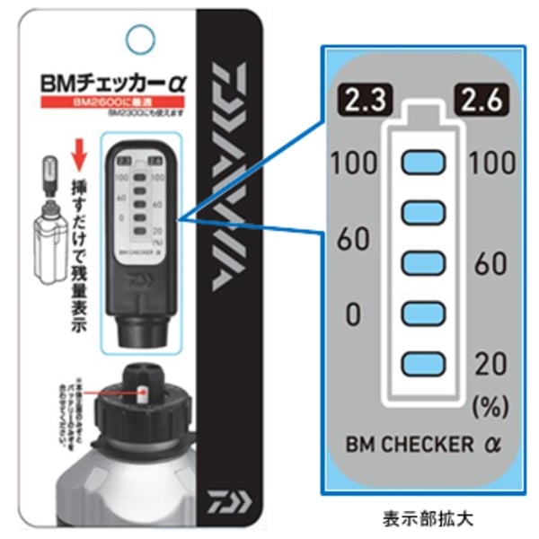 ダイワ(Daiwa) BMチェッカー アルファ 04403705 ルアー用フィッシングツール