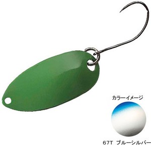 シマノ(SHIMANO) ＴＲ-００１７ カーディフ ロールスイマー ２．５ｇ ６７Ｔ ブルーシルバー 43606