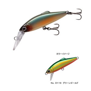 タックルハウス(TACKLE HOUSE) バフェット ドラス ＢＵＤＲ４３ＤｒｉｖｅＤｅｅｐ ４３ｍｍ Ｎｏ．Ｄ１１９ グリーンゴールド