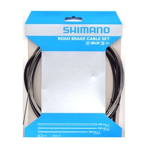 シマノ(SHIMANO/サイクル) ＲＯＡＤ用ステンブレーキＳＥＴ サイクル／自転車 ブラック Y80098019