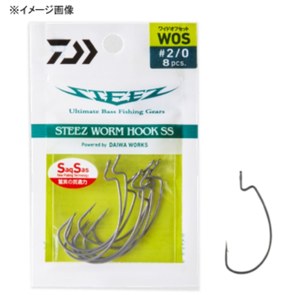 ダイワ Daiwa スティーズ ワームフック Ss Wos アウトドア用品 釣り具通販はナチュラム