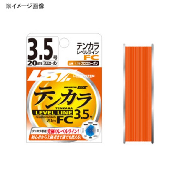 ラインシステム テンカラ レベルライン FC 20m   渓流用その他