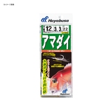 ハヤブサ(Hayabusa) アマダイ フロロ 丸海津ケン付き 2本鈎2セット SE682 仕掛け