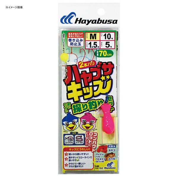 ハヤブサ(Hayabusa) 使いやすい探り釣りセット 2本鈎1セット HA192｜アウトドア用品・釣り具通販はナチュラム