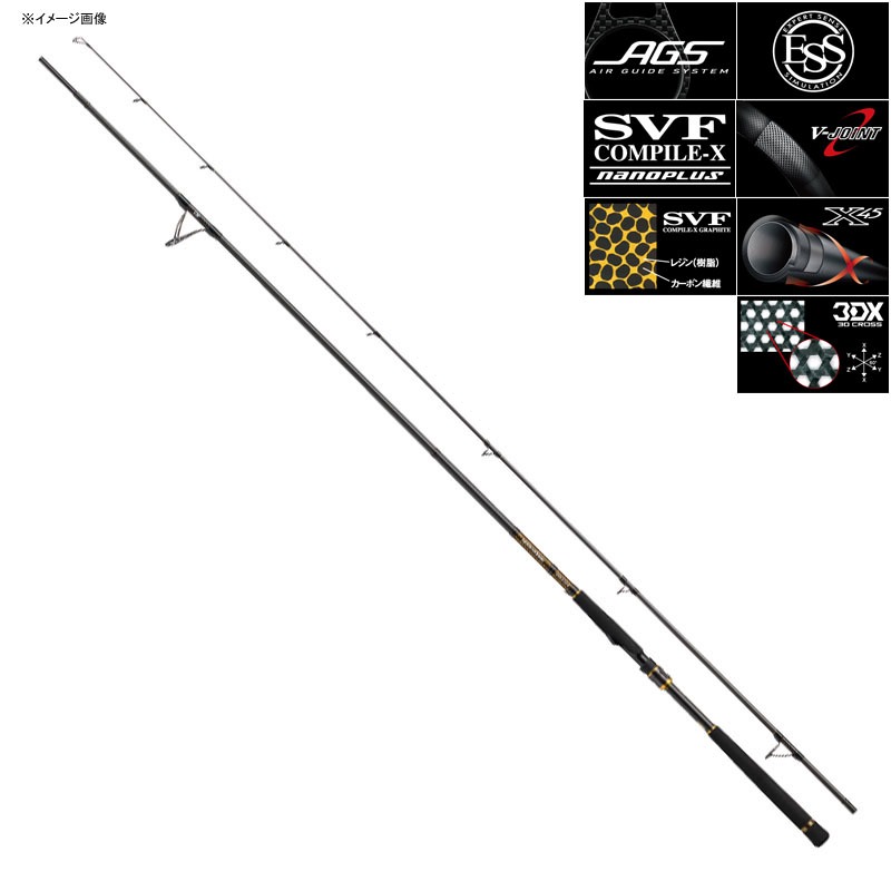 ダイワ(Daiwa) モアザン ブランジーノ AGS 78M/MH・J 01480211｜アウトドア用品・釣り具通販はナチュラム