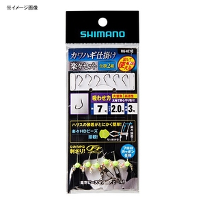 シマノ(SHIMANO) ＲＧ-ＫＥ１Ｑ カワハギ仕掛け 楽々セット 吸わせ力（チカラ） ７．５号 528629