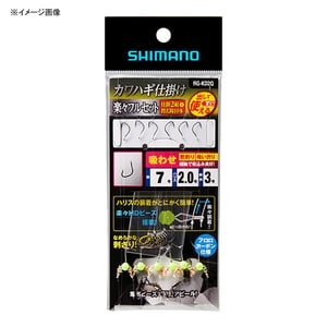 シマノ(SHIMANO) ＲＧ-ＫＤ２Ｑ カワハギ仕掛け 楽々フルセット 吸わせ ７．０号 528568