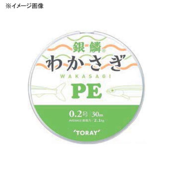 東レモノフィラメント(TORAY) 銀鱗 わかさぎ PE 30m   ワカサギ用ライン