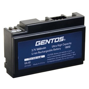 GENTOS(ジェントス) GH-003RG専用充電池式 GA-03