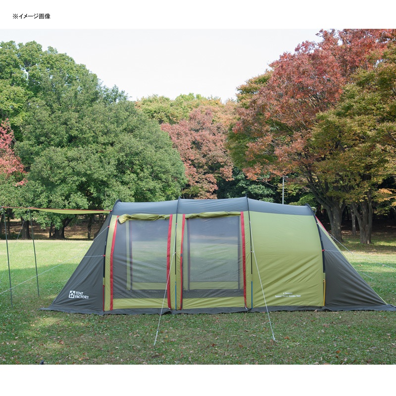 TENT FACTORY(テントファクトリー) フォーシーズン トンネル 2ルームテント L  TF-4STU2-NL｜アウトドア用品・釣り具通販はナチュラム