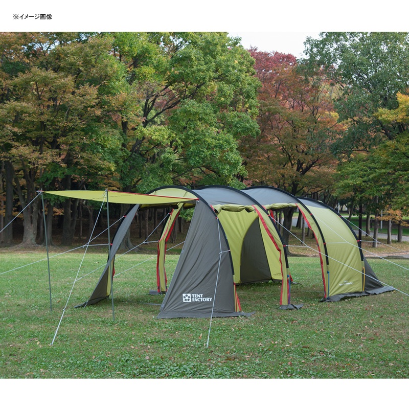 TENT FACTORY(テントファクトリー) フォーシーズン トンネル 2ルームテント L  TF-4STU2-NL｜アウトドア用品・釣り具通販はナチュラム