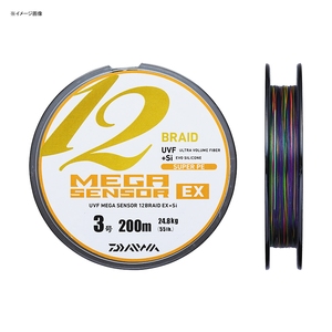 【送料無料】ダイワ(Daiwa) ＵＶＦメガセンサー１２ブレイドＥＸ＋Ｓｉ ３００ｍ ６号 07302065