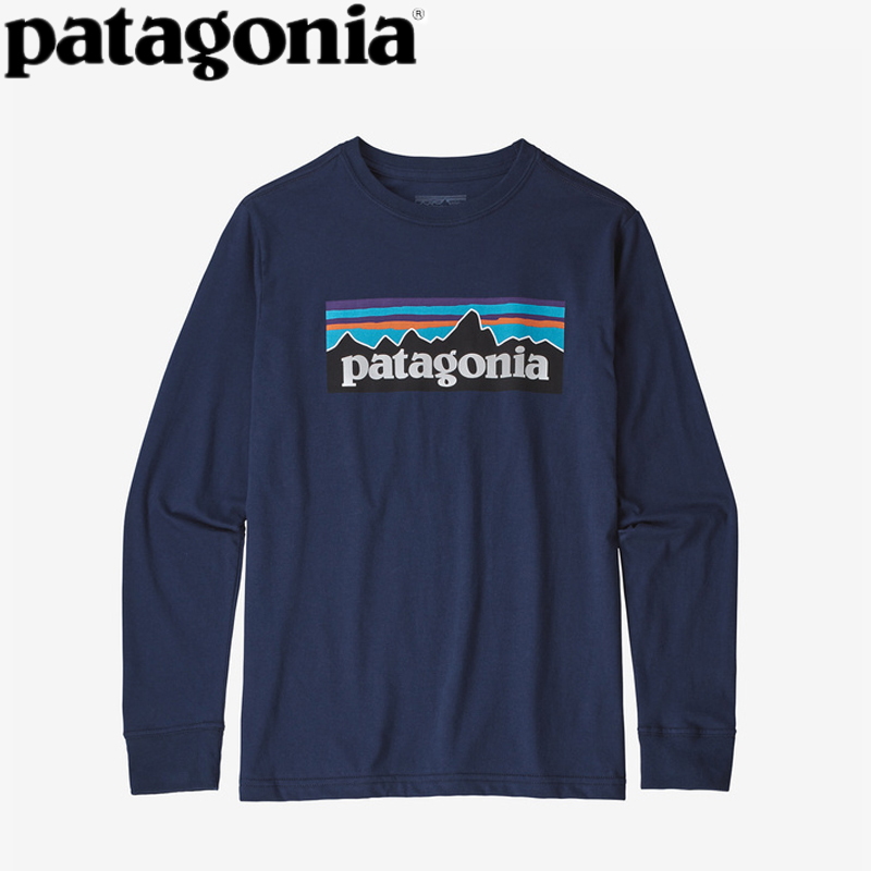 パタゴニア(patagonia) ボーイズ ロングスリーブ グラフィック