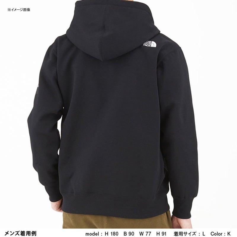 The North Face ザ ノースフェイス Square Logo Fullzip スクエア ロゴ フルジップ Men S Nt616 アウトドアファッション ギアの通販はナチュラム