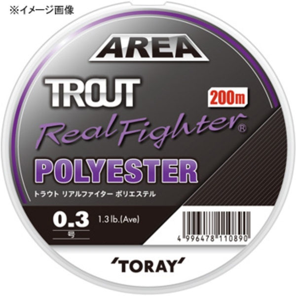 東レモノフィラメント(TORAY) トラウト リアルファイター ポリエステル 200m C712 ルアー用ポリエステルライン