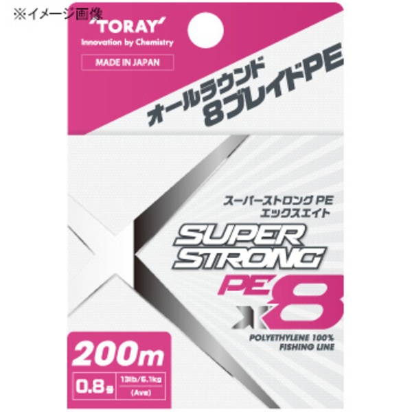 東レモノフィラメント(TORAY) スーパーストロングPE ×8 200m F72Q オールラウンドPEライン