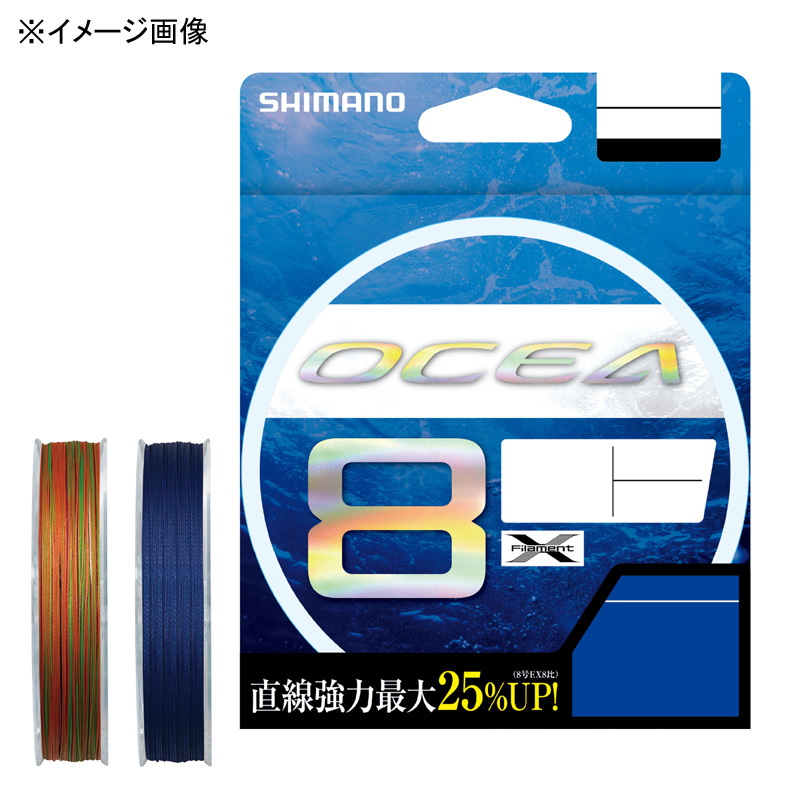 シマノ OCEA EX8 PEライン PL-O98L 5色 1.5号 600m - 釣り仕掛け 