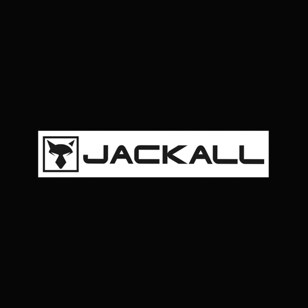 ジャッカル(JACKALL) JKカッティングステッカー 長方形   ステッカー