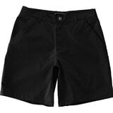 LAD WEATHER(ラドウェザー) ライトトレッキングパンツ ショート Men’s ladpants008bk-s ハーフ･ショートパンツ(メンズ)