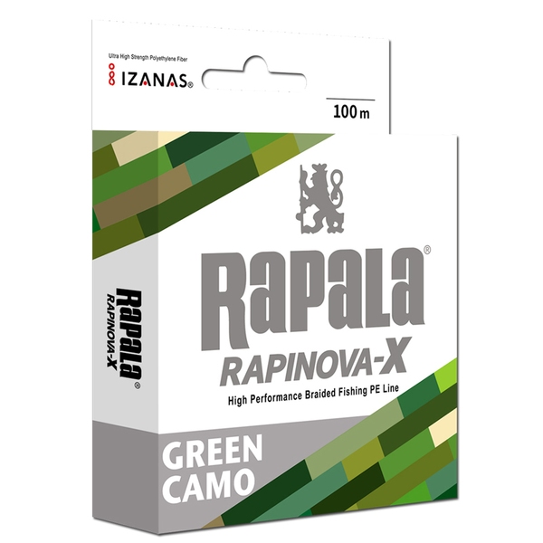 Rapala(ラパラ) ラピノヴァ エックス マルチゲーム 100m RLX100M50GC ブラックバス用PEライン