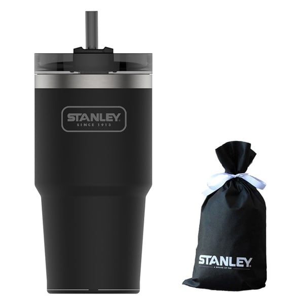 STANLEY(スタンレー) 真空クエンチャー0.59L MBK+STANLEY ギフトバッグ(Mサイズ)【プレゼント特別企画】  02662-010｜アウトドア用品・釣り具通販はナチュラム