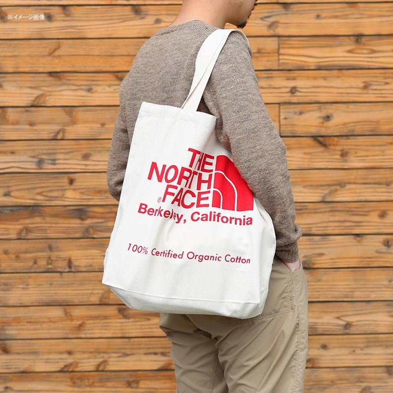 THE NORTH FACE(ザ・ノース・フェイス) TNF ORGANIC COTTON TOTE(TNF オーガニック コットン トート)  NM81971｜アウトドアファッション・ギアの通販はナチュラム