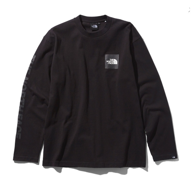 THE NORTH FACE(ザ・ノース・フェイス) L/S SQUARE LOGO TEE  NT81931｜アウトドアファッション・ギアの通販はナチュラム