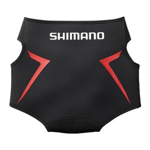 シマノ(SHIMANO) ＧＵ-０１１Ｓ シマノヒップガード Ｌ レッド 652003