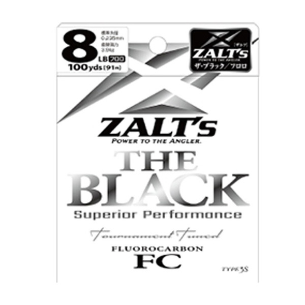 ラインシステム ZALT’s THE BLACK(ザルツ ザ ブラック) フロロカーボン 91m Z3108B ブラックバス用フロロライン