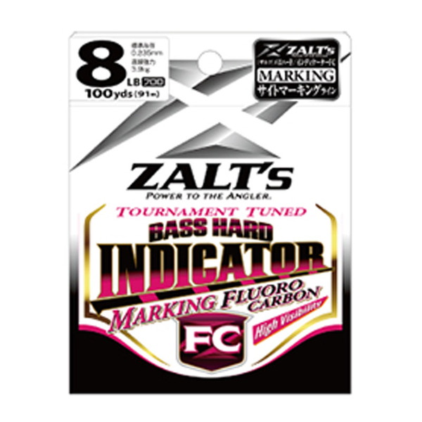 ラインシステム ZALT’s INDICATOR(ザルツ インディケーター) フロロカーボン 91m Z3102E ブラックバス用フロロライン
