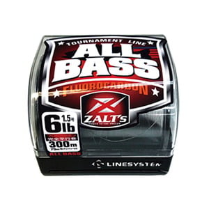 ZALT’s ALL BASS(ザルツ オールバス) フロロカーボン 300m 2.5号/10LB ナチュラル