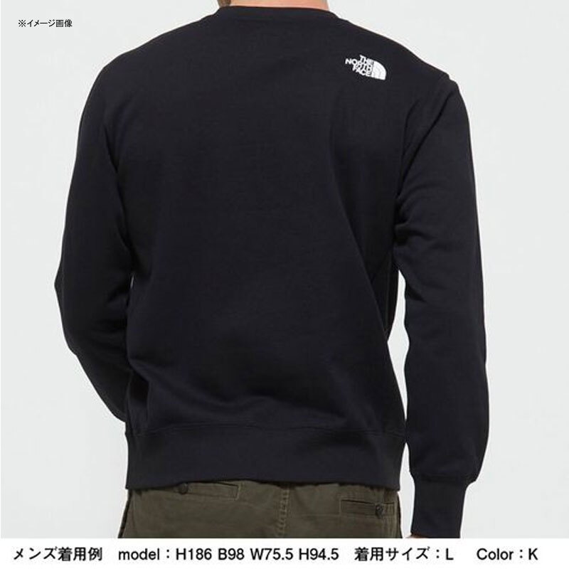 THE NORTHFACE HEATHER LOGO CREW NT12038 - トップス