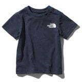 THE NORTH FACE(ザ･ノース･フェイス) B S/S SQUARE LOGO TEE(ショートスリーブ スクエア ロゴ ティー ベビー) NTB32027 半袖シャツ(ジュニア/キッズ/ベビー)