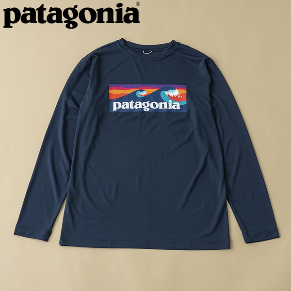 パタゴニア(patagonia) L/S Cap Cool Daily T(キャプリーン クールデイリー Tシャツ)キッズ  62395｜アウトドアファッション・ギアの通販はナチュラム