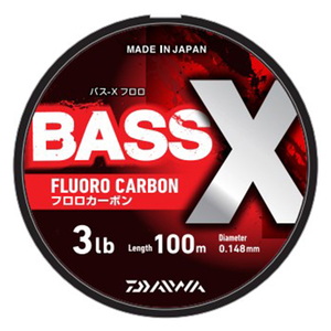 ダイワ(Daiwa) バス-Ｘ フロロ １００ｍ １．２号／５ｌｂ ナチュラル 07303483