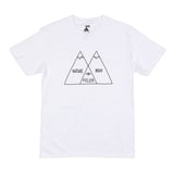 POLeR(ポーラー) VENN DIAGRAM TEE 55200029-WHT 半袖Tシャツ(メンズ)